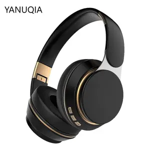 YANUQIA Wireless Bluetooth Headphones, Over-Ear Headphones, Foldable Lightweight Headphones with a Microphone, Suitable for iOS/Android/PC wirelessearbuds,summerwins