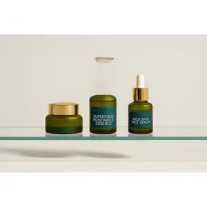 She Biology Clove Skincare Collection - Full Set for Hydration & Balance with Superfood Rosewater Essence, Rich Skin Face Serum, & Repair Retinol Face Cream