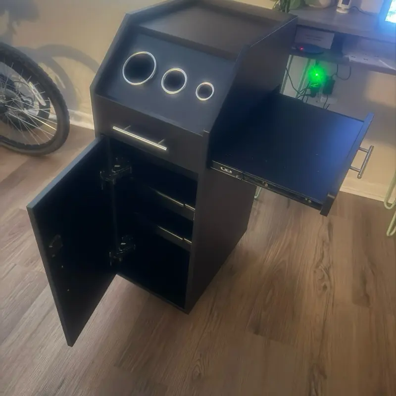 Barbering Furnitureure with Drawers - Storage Solution for Your Needs