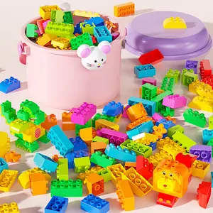 168/80/40 PCS Large Building Blocks Set STEM Educational Constructor Set - Colorful, Creative & Fun Construction Toys for Youngsters - Perfect for Birthday & Holiday Gifts Bagged Children's Assembly Model, Puzzle Toys For Boys And Girls