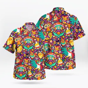 Dia de los Muertos Hawaiian Shirt – Sugar Skull Tropical Style, Aloha Shirt, Tropical Vibe, Anime Hawaiian Shirt for Fans #alohashirt #hawaiianshirt #tropicalvibes #summeroutfit #beachwear #viraloutfit