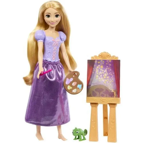 Disney Princess Art Stories Rapunzel Fashion Doll Set - Collectible Paper Dolls