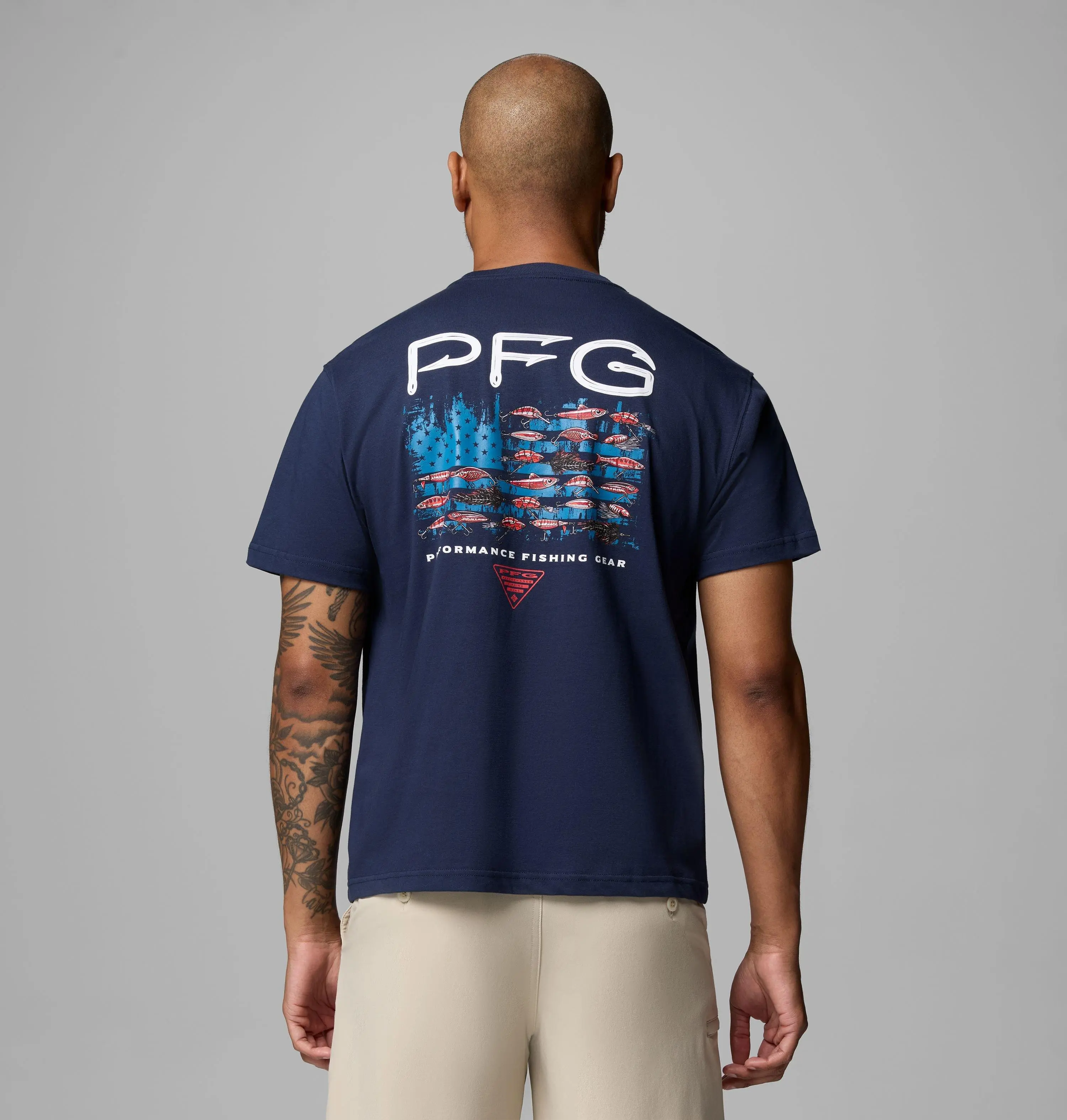 Men's Aprub Flag PFG Short Sleeve T-Shirt