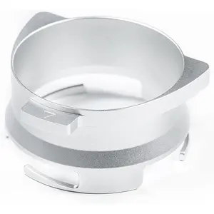 54mm Dosing Funnel, Portafilter Funnel for 54mm Portafilters, Aluminum Alloy Espresso Dosing Funnel for Breville 8 Series(870/875/880), Hands Free