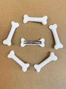 6pcs Cute New Bone-shaped Hairpin, Fresh And Sweet Lolita Duckbill Clip, Creative And Versatile Side Bangs Hair Accessories, Can Be Used For Daily Hairstyle Decor, Photography Accessories, Bangs Hairpins For Girlfriends And Ladies, Hairpin Sets