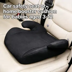 2026 New Portable Car Booster Seat for Kids 3-12 Years, Baby Safety Chair, Home and Travel Use, Anti-Slip Stable Comfortable Breathable