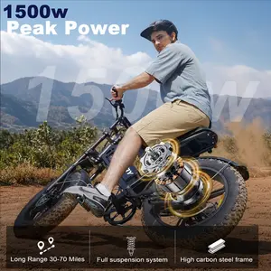 VOLTVOGUE Electric Bike, Equipped with High Carbon Steel Frame, Full Suspension System, 25mph Top Speed, 48V 648Wh, Pedal Assist Range of 30-70 Miles, 16-Inch All-Terrain Tires, Off-Road Motorcycle.  Ebike  Electric Motorcycle