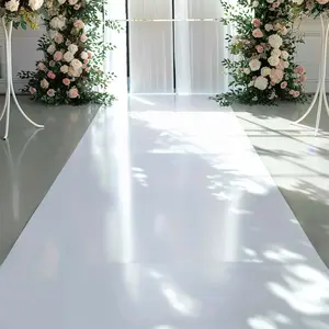 40"x100ft White PVC Aisle Runner 40"x100ft White PVC Aisle Runner