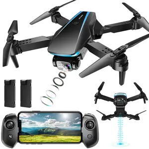 1080P HD Camera Drone for Beginners (Kids/Adults) - Foldable Mini Design, Stable Hover, Trajectory Flight, 90° Lens, 3D Flip, One Key Start - Gift Idea!