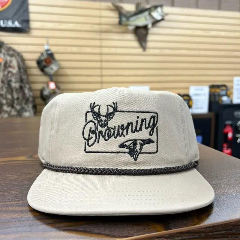 Browning Pinline Rope Hat - Khaki Browning Pinline Rope Hat - Khaki