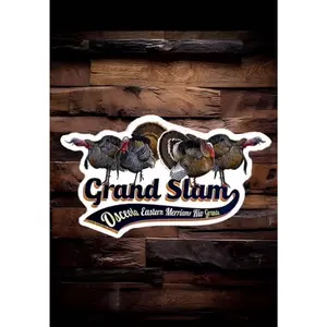 Wild Turkey Grand Slam Sticker
