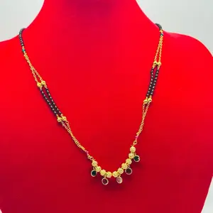 Nepali Mangalsutra with black potey