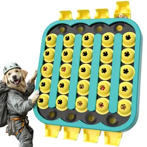 KADTC 4 Levels of Step-by-Step Challenge - U.S. Brand & Design - Extra-Large Size Easy to Advanced Dog Puzzle Toy for Small/Medium/Large Smart Dogs Hard Puzzles Difficult Mental Stimulation Toys