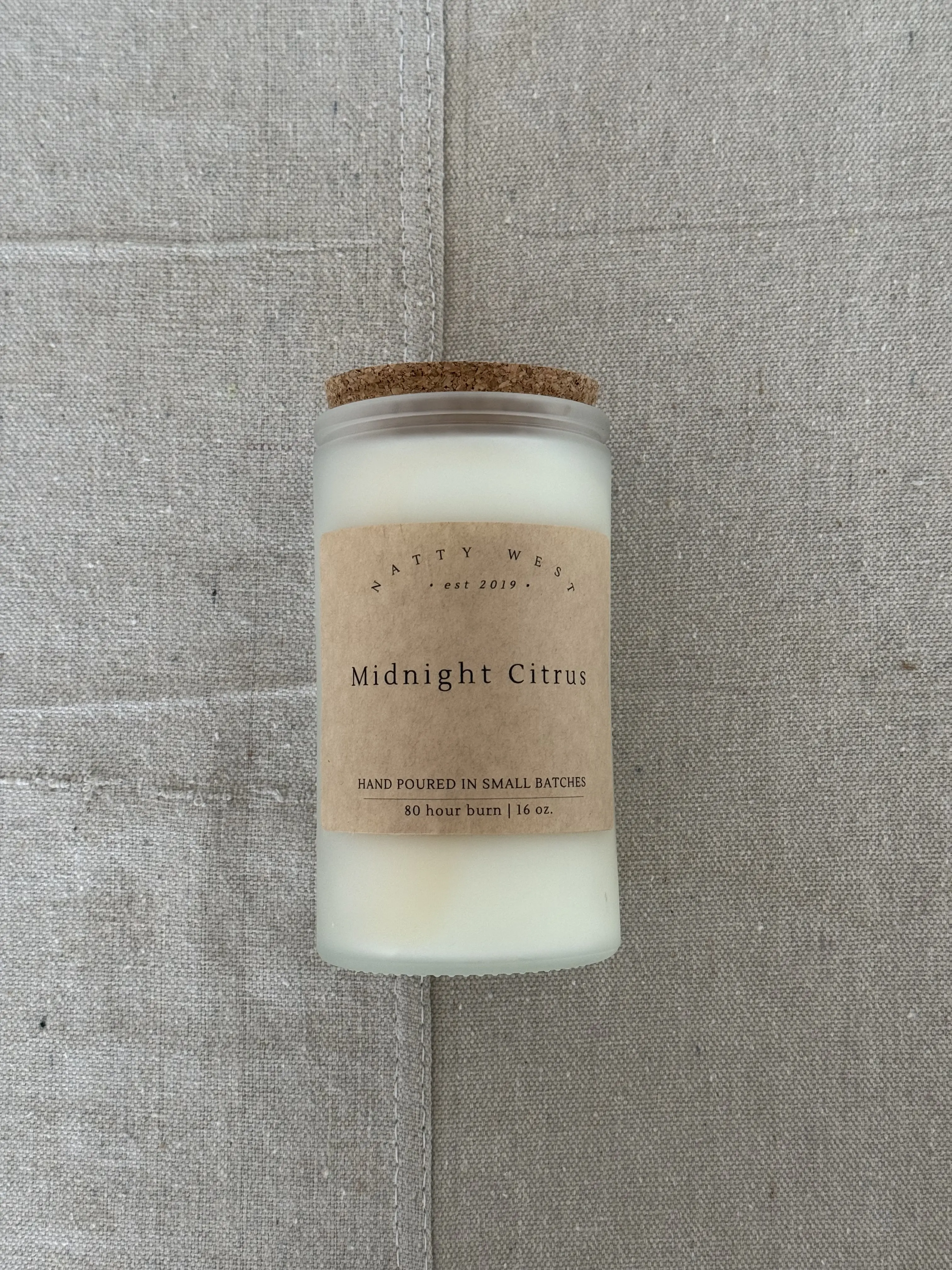 Midnight Citrus – Hand-Poured Candle