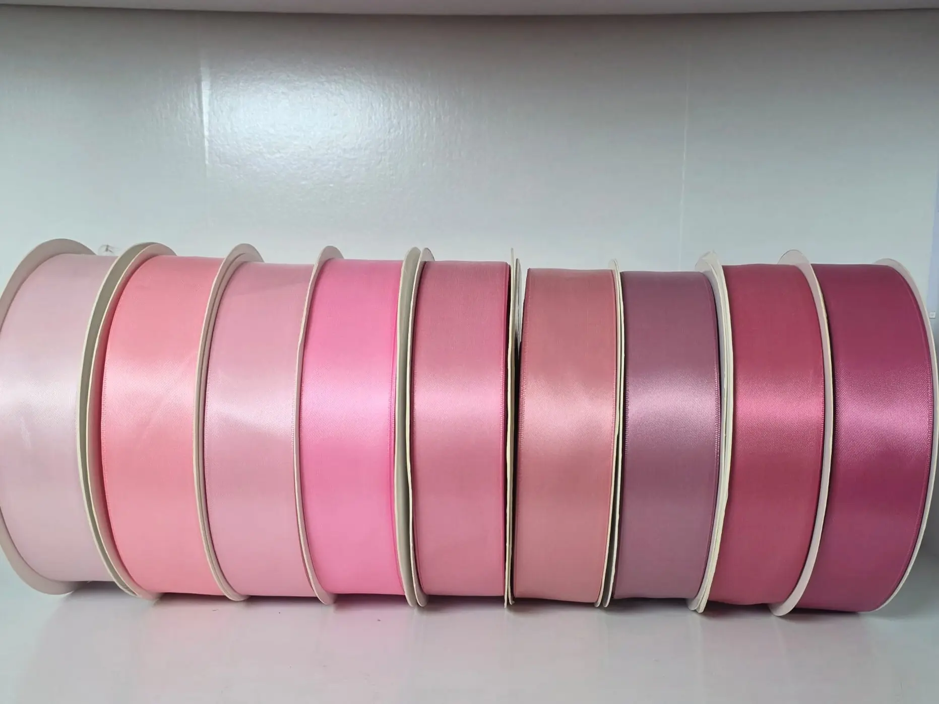 Premium Double-Sided Satin Ribbon Trim - 100yd 4cm Sewing Accessory with Smooth Finish, Gift Accessories, Home Décor & Decoration Enhancement for Handmade Crafts