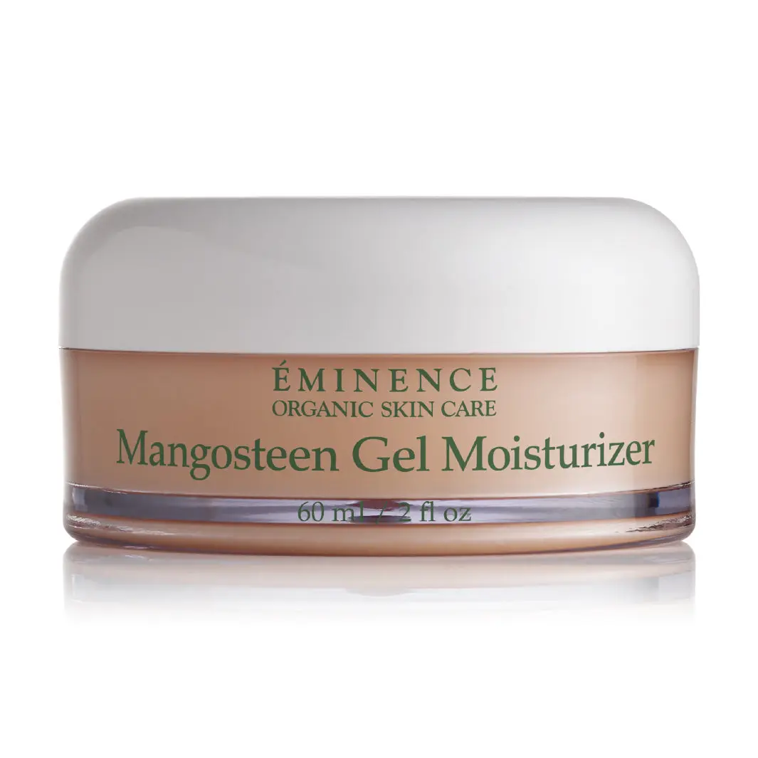 Eminence Organics Mangosteen Gel Moisturizer - Hyaluronic Acid-Infused, Antioxidants-Rich Pore Minimizer for All Skin Types, Lightweight, Hydrating, Moisture-Boosting, Dewy-Radiant Finish Skincare Treatment
