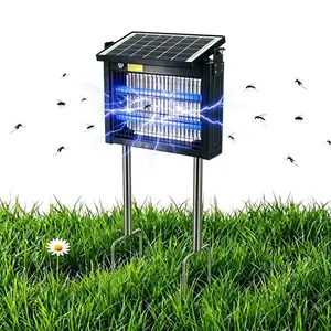 Rechargeable Solar Bug Zapper The new solar outdoor mosquito-killing lamp saves electricity and worry-free. It can be protected at any time in the countryside, courtyards, camping, fishing, and picnics. The most romantic gift to protect your family