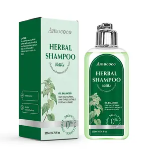 Nettle shampoo -natural herbal hair conditioner -effective dandruff treatmentfor , mild Comfort Haircare smooth texture Cleanser Cleansing