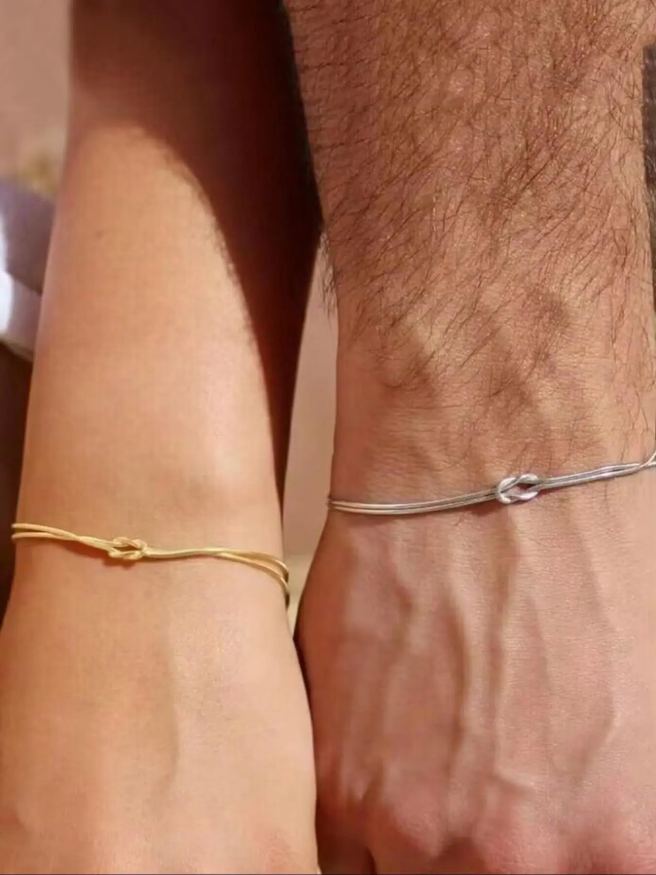 Simple Knot Design Bracelet, Love Knot Bracelet, Fashionable Bracelet for Couple, Fashion Matching Bracelet, Casual Trendy Accessories for Women & Men, Fashion Jewelry for Daily Wear, Stackable Bracelets, High Quality Bracelet, Friendship Bracelets