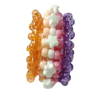 Lesbian Kandi Rotator Cuff Friendship Bracelet Handmade Stretchy