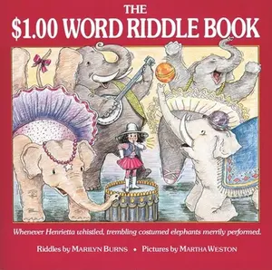USED Book - The $1.00 Word Riddle Book by Burns, Marilyn (Paperback) - english