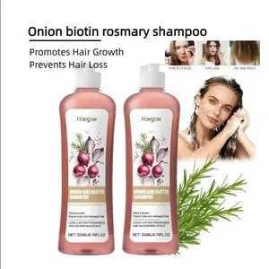 Onion biotin rosmary shampoo | strengthens hair follicles | reduces breakage | sulfate-free | suitable for thinning, dry hair types | promotes thicker, healthier, Haircare Gloss, hair booster nourish rescue Radiance Nourishing
