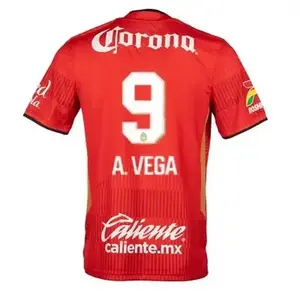 Toluca Alexis Vega #9 Jersey 2025 2026, Liga Mx Football Shirt, Mexico Jersey, Sport Shirt, Gift for Sport lovers.