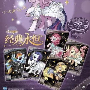 Kayou My Little Pony G4 Classic Eternal Series Collectible Trading Cards Set, Premium Non-Sports Collectible Cards, Collectible Card