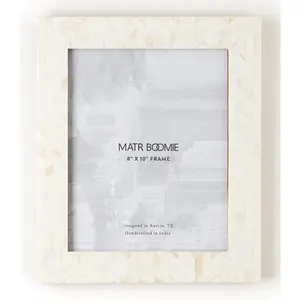 8x10 Picture Frame - Carved Bone