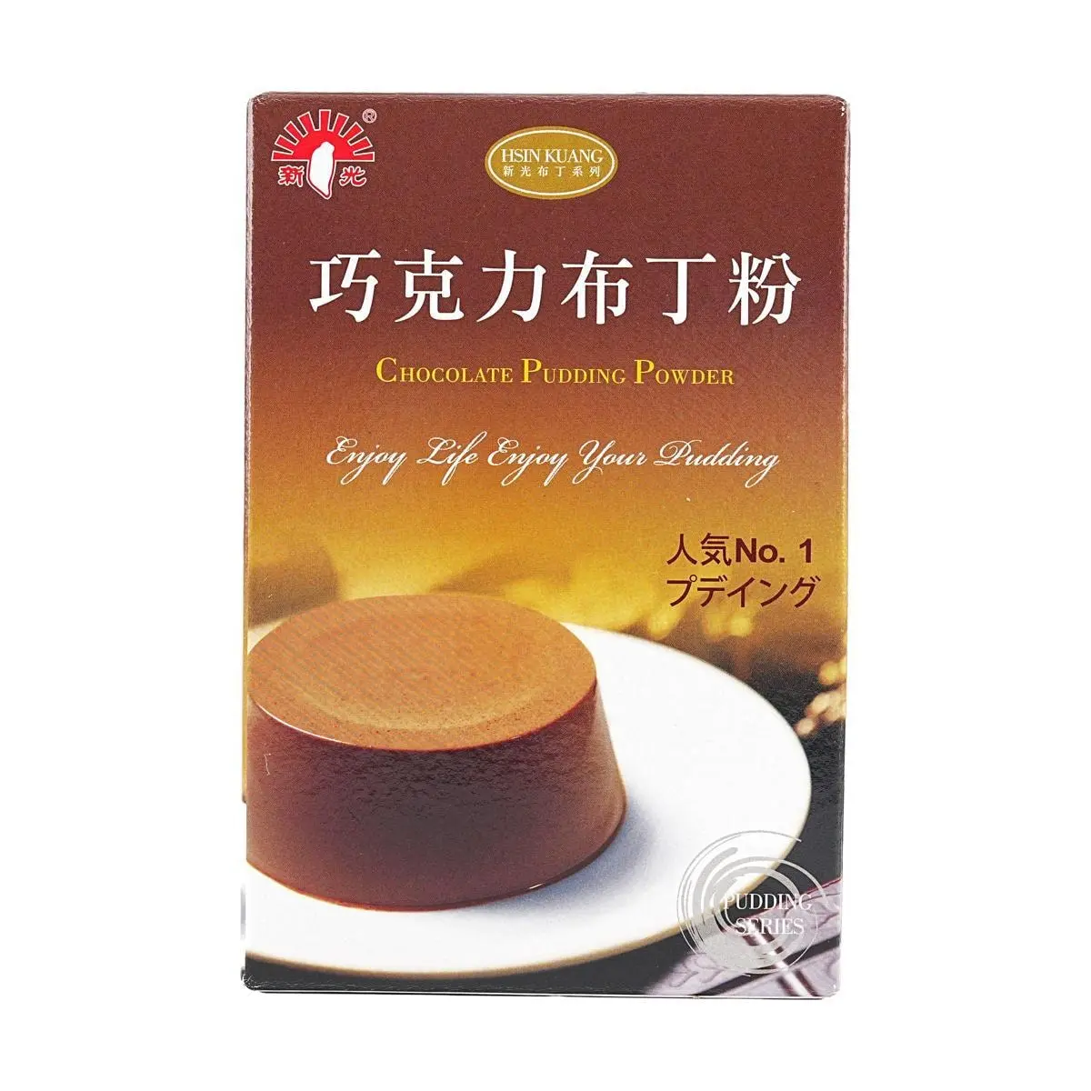 NEWLIGHT Taiwan Chocolate Pudding Mix 100g - Easy DIY Dessert, Boba Tea Ingredient, Baking Powder