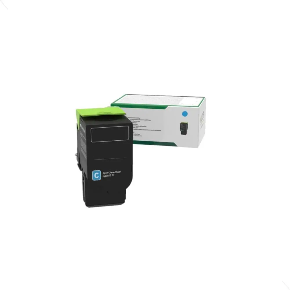 Lexmarks 81C0XCG Cyan Return Program Toner Cartridge