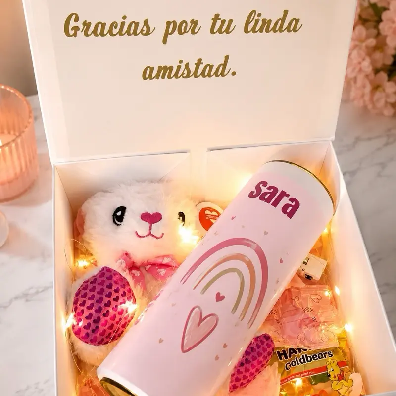 Caja personalizada para cumpleaños