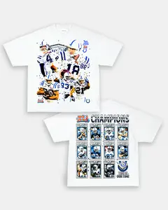 SP.BOWL XLI CHAMPS COLTS TEE Shirt To Match Sneaker Hiphop Vintage 90s Graphic Football T-Shirt, Unisex Bootleg Sport T-Shirt, Cotton Shirt Clothing Gift for Him Y2K Aesthetic Hoodie Sweatshirt