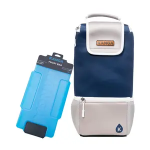 Kanga Neptune Hideaway Cooler - Fits Discreetly in Golf Bag, Holds 6 Cold Cans, Includes Frost Bar Ice Pack