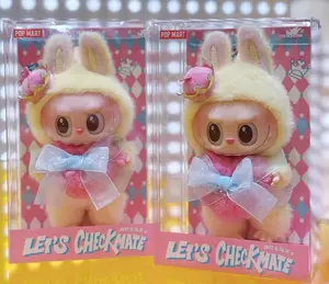 Labubu x THE MONSTERS Lets Checkmate Series Queen Keychain figurine collectibles