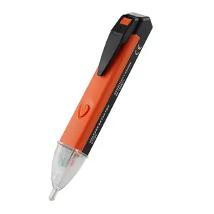 Non-Contact  Tester Tools,LED Flashlight,Buzzer ,AC  Detector Pen,Test Range 60V - 1000V for Live/Null Wire Judgment
