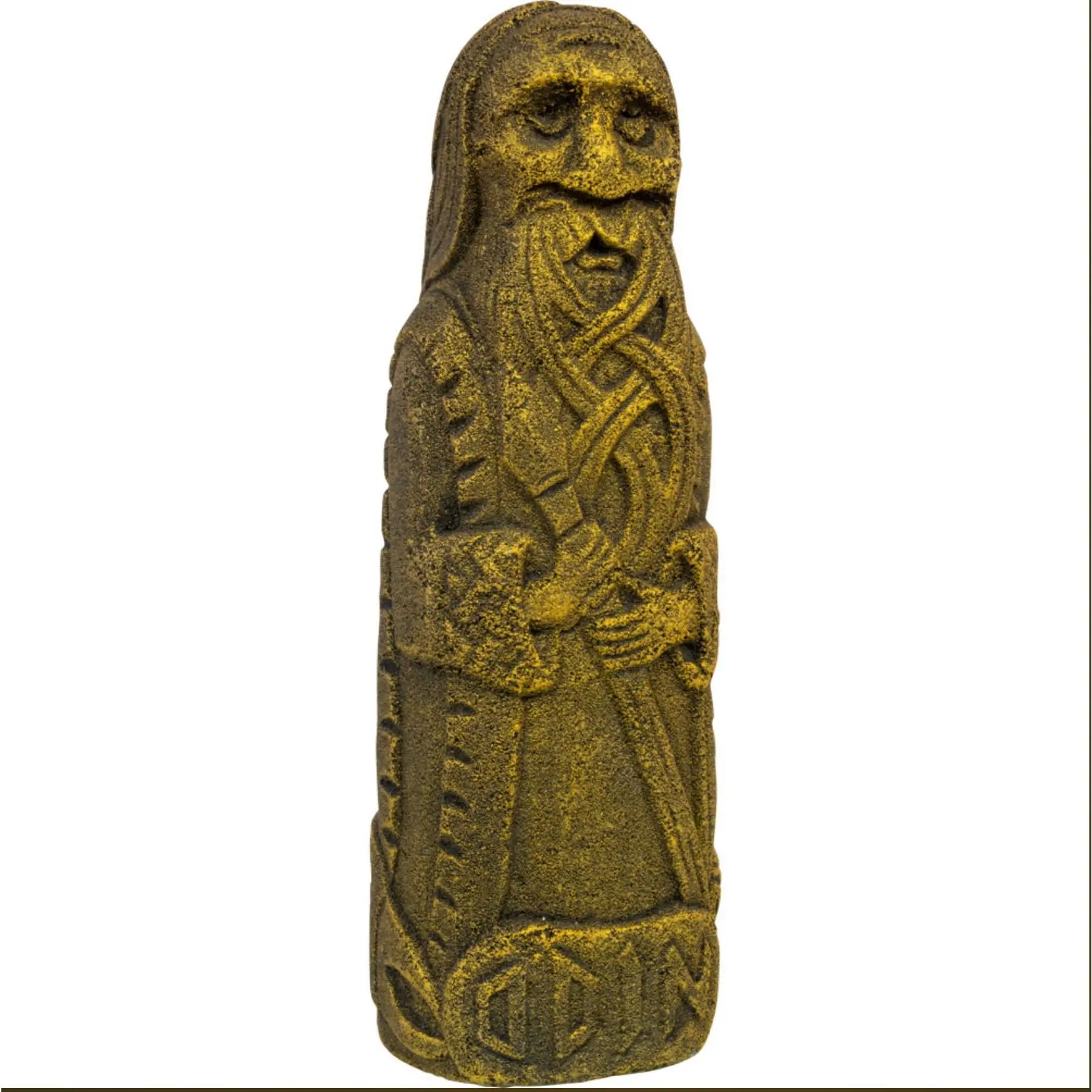 Volcanic Stone Statue - Odin - Norse God