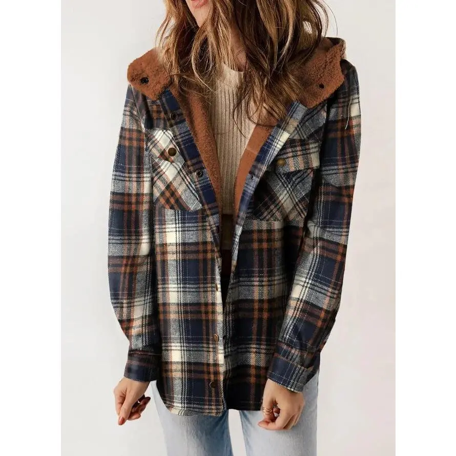 brown plaid