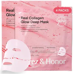 Terez & Honor Korean Collagen Face Mask – Deep Moisturizing, Firming, Glowing Sleeping Mask for Glass Skin, Gentle & Hydrating for Sensitive Skin