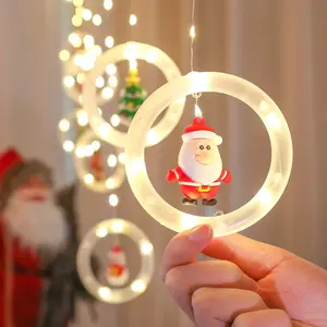 【FaddishDeal】Christmas string lights available outdoors and indoors. LED string lights hanging, including , deer, etc., for holiday party decoration Ornaments.excellent gifts for Christmas and new year，Must-buy on Black Friday