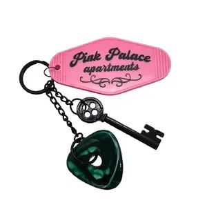 Coraline Inspired Keychain