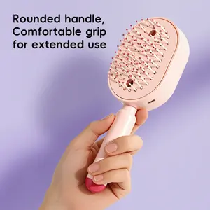 Electric Spray Massage Comb | Oil Mist Hair Care | Self-Cleaning & Anti-Static | Fluffy Smooth Hair | Anti Tangle Brush