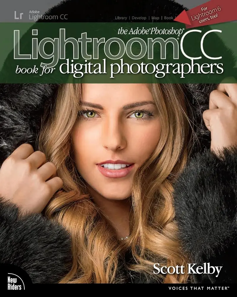 USED-The Adobe Photoshop Lightroom CC Book for Digital Photographers by Scott Kelby (Paperback)