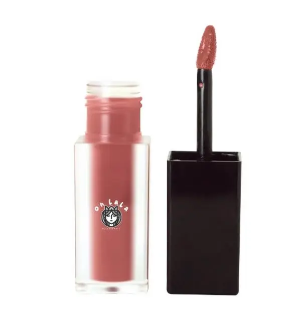Pink Peach- Matte Lip Stain - Smooth and Long-Lasting Lipstick - Gloss Makeup Glossy Cosmetic - Pink Peach Lip Care Flawless Lip Stain