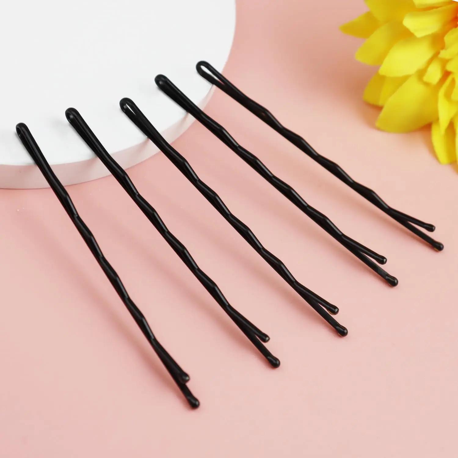 Black Straight Line Hair Clip