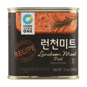 Chung Jung One Premium Korean Ham Luncheon Meat 340g - Authentic Flavor, Rich Aromatic, Low Fat, Perfect for Stir-frying, Hot Pot, Barbecuing