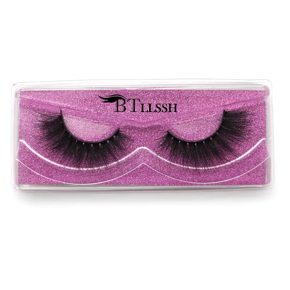 Long False Strip Lashes, 1 Pair Wispy Cat-Eye Look Faux Eyelashes, Natural Look Eyelash Extensions, Volumized Eyelashes, Cosmetic False Lashes, High Quality Eyelashes, Fluffy Wispy Lashes, Fake Lashes, Voluminous False Eyelashes