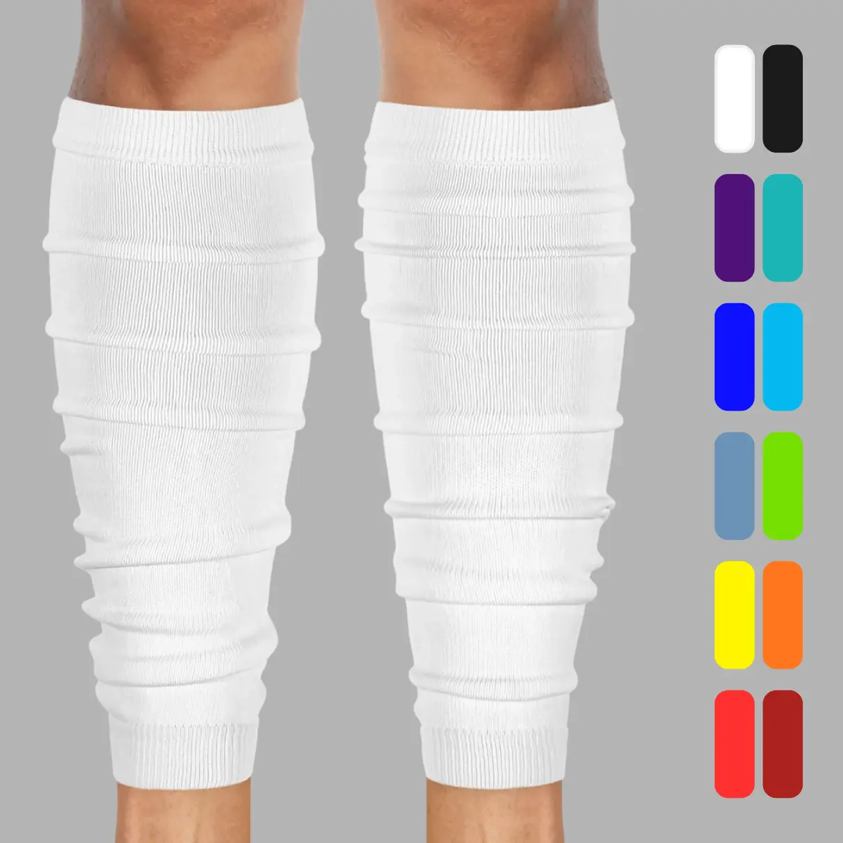 SLEEFS Scrunchie Leg Sleeves, Sports Leg Support Sleeves for Athletic Activities