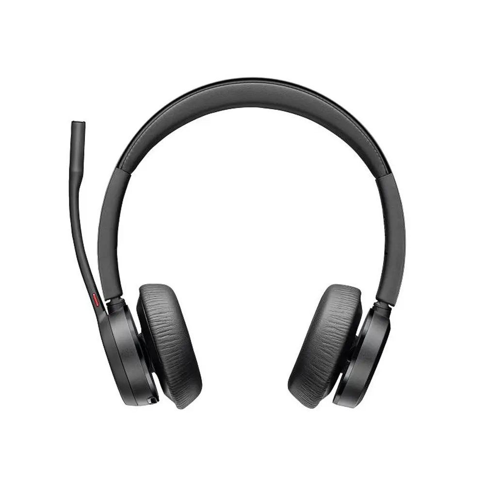 Poly Voyager 4320 Wireless Headphone, Microsoft Teams Certified, USB-C Headset with BT700 Dongle
