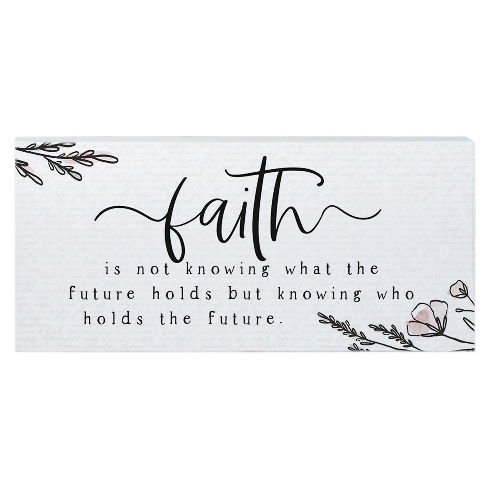 Sincere Surroundings 12" Faith Not Knowing Inspire Board